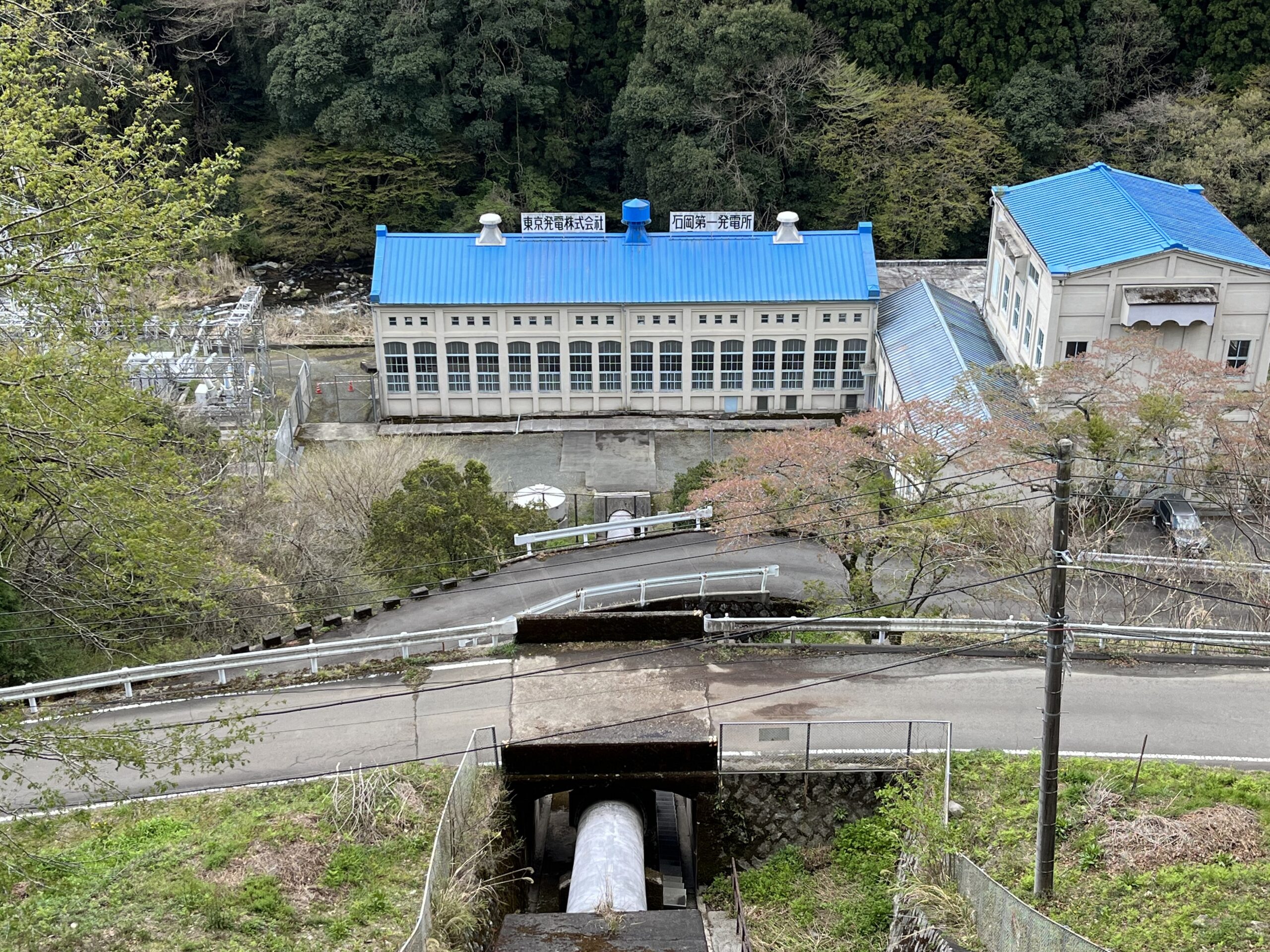 石岡第一発電所施設